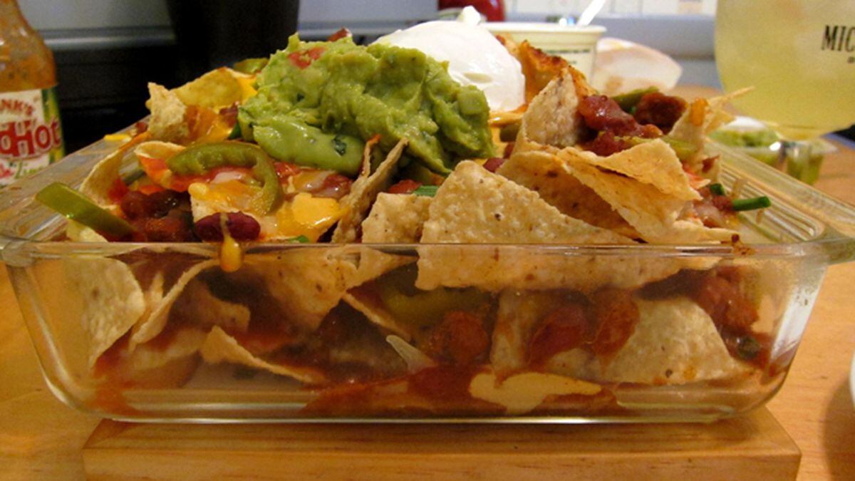 Margaritaville Volcano Nachos...bring that volcano home!