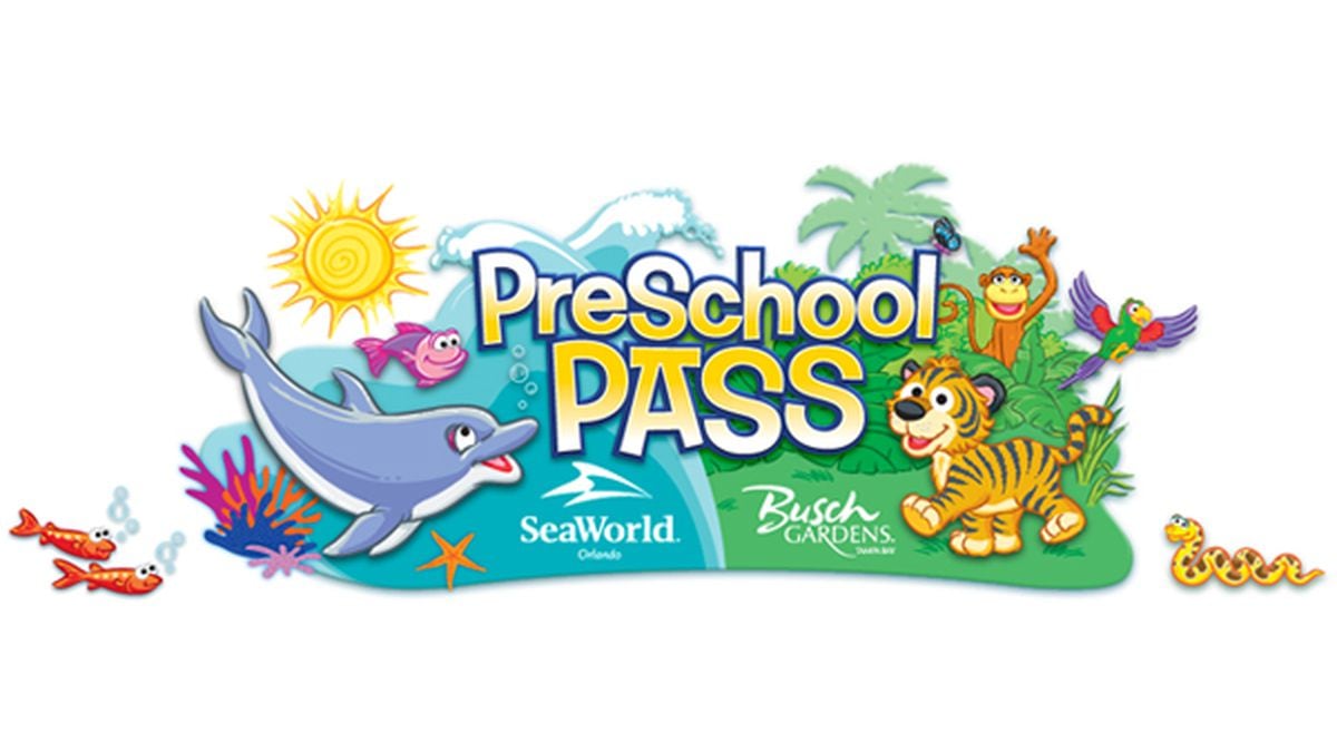 Seaworld Busch Gardens Preschool Pass