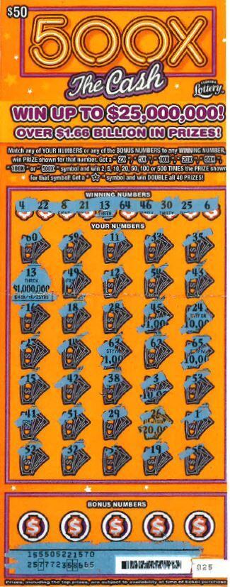 Osceola County 3 Wins 500X Cash Lottery Winner Millionaire - WFTV