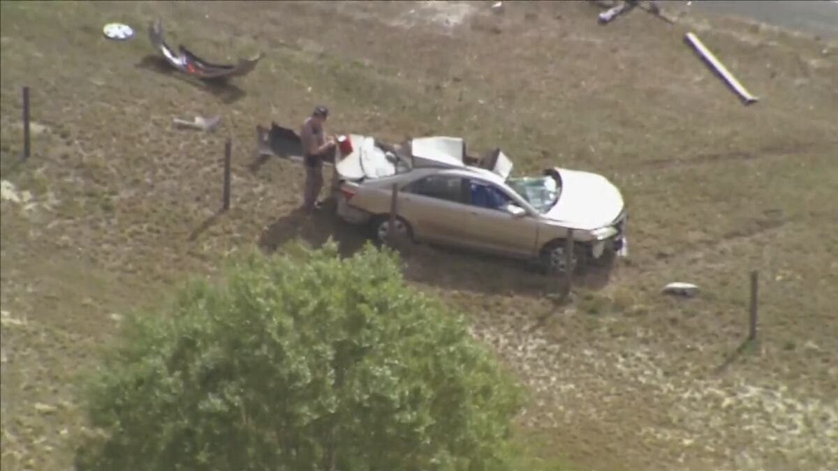 FHP 1 dead after dump truck collides with car on SR 44 in Lake County